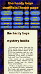 Mobile Screenshot of hardyboys.us